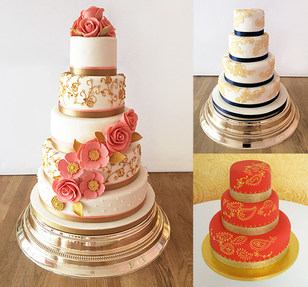 Asian Wedding Cakes by The Cakery